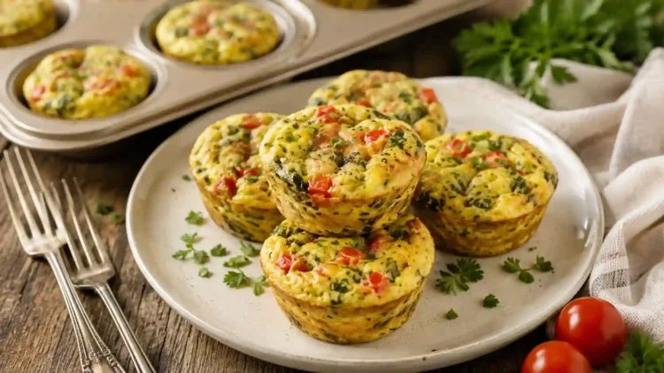 Mini Vegetable Frittatas Recipe