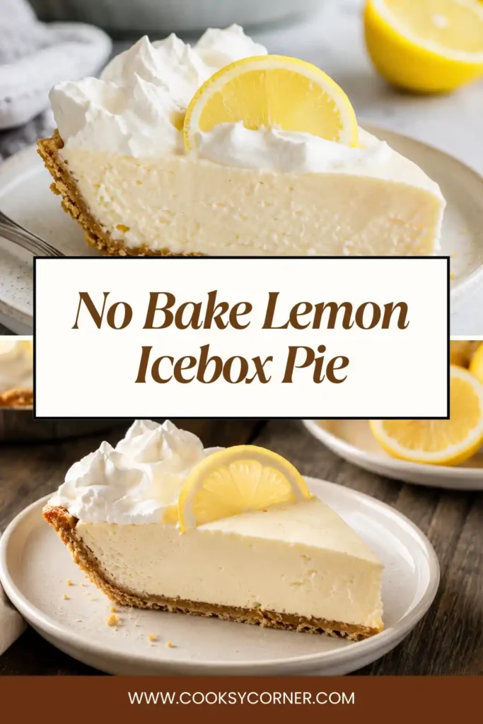Easy lemon pie with a smooth cream cheese filling served in a buttery graham cracker crust. This chilled homemade lemon pie is perfect for warm-weather entertaining.