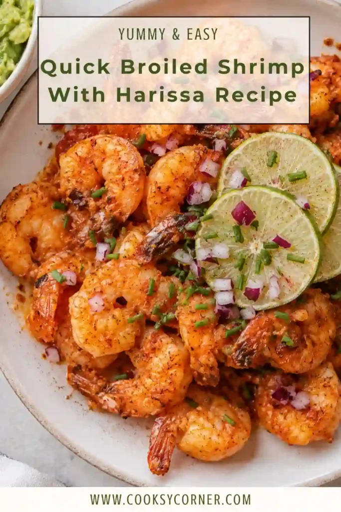 Juicy broiled shrimp tossed in rich garlic butter and smoky harissa, served with slices of crusty bread for dipping.