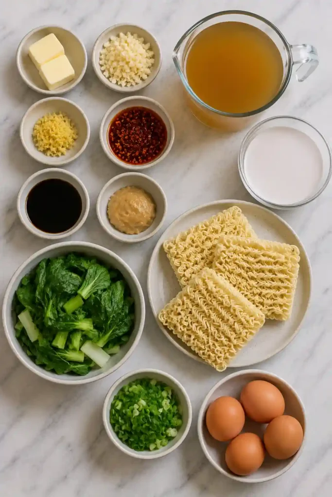 25 Minute Chili Oil Egg Ramen served in a rustic bowl with chopsticks and fresh green onions.
