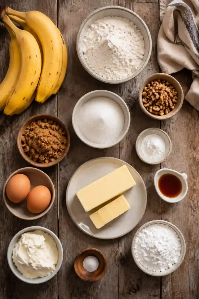 Moist banana bread brownies sliced into squares with a soft, tender crumb and rich banana flavor. These easy banana brownies are made with ripe bananas and simple baking ingredients.