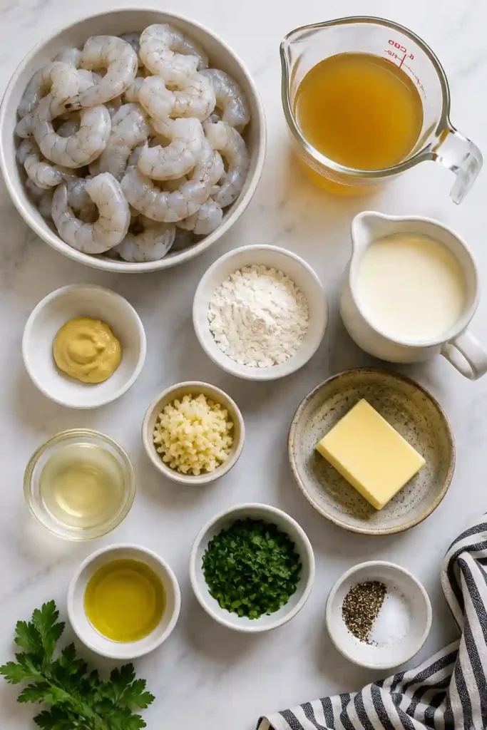 Rich and creamy garlic prawns cooked in one pan with a silky sauce, perfect for a quick family meal.