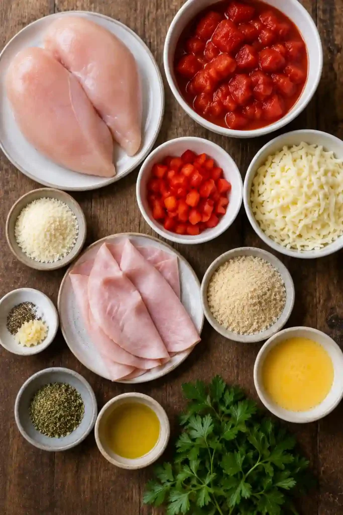 Homemade Chicken Rollatini Recipe with tender seasoned chicken, gooey mozzarella cheese, diced tomatoes, and basil. The stuffed chicken rolls are paired with warm marinara sauce.