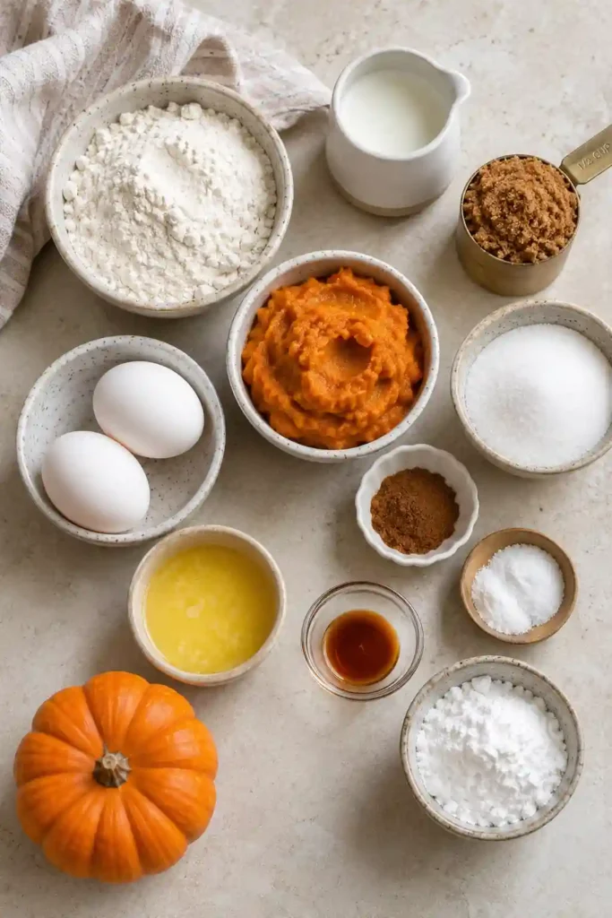 4. Soft pumpkin spice donuts with rich brown sugar icing and a moist golden-orange center. These easy baked pumpkin donuts make a cozy autumn breakfast or dessert.