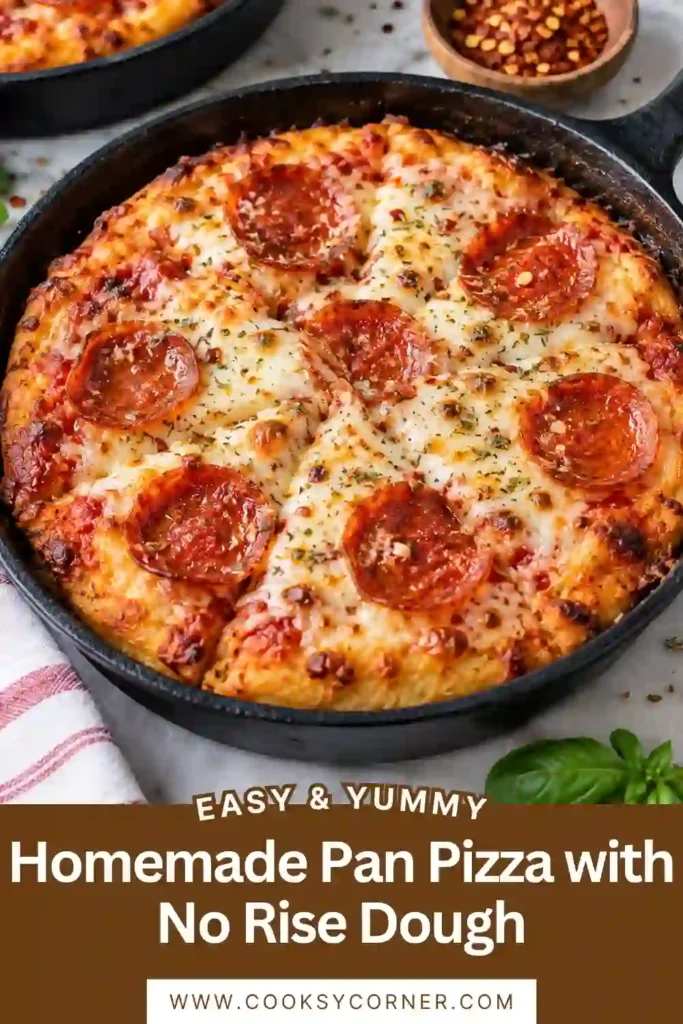 Easy sheet pan pizza topped with melted cheese, halal beef pepperoni, chopped mushrooms, and fresh basil. The crust is golden around the edges.