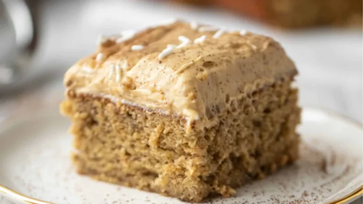 Banana Cake with Coffee Cream Cheese Frosting