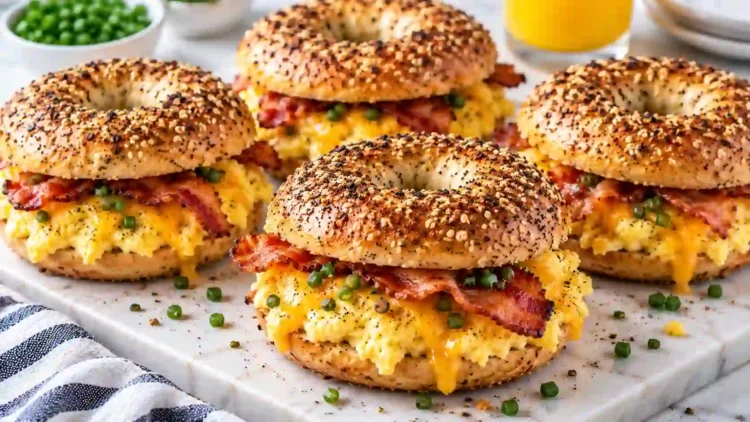 Breakfast Bagel – Easy Egg and Avocado Recipe