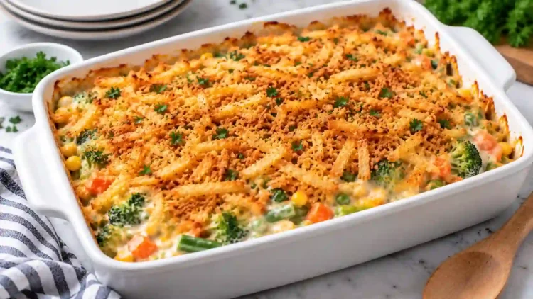 Creamy Vegetable Casserole Recipe